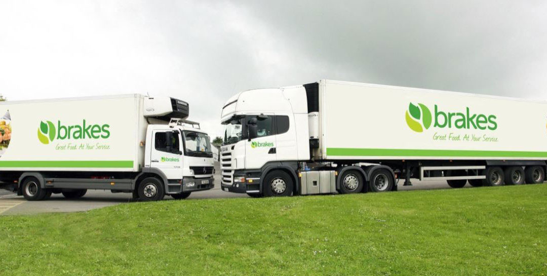 Two Brakes Foodservice lorries