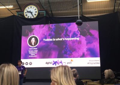 DigtialDNA 2018 - Aoife Caulfield -Twitter is what's Happening